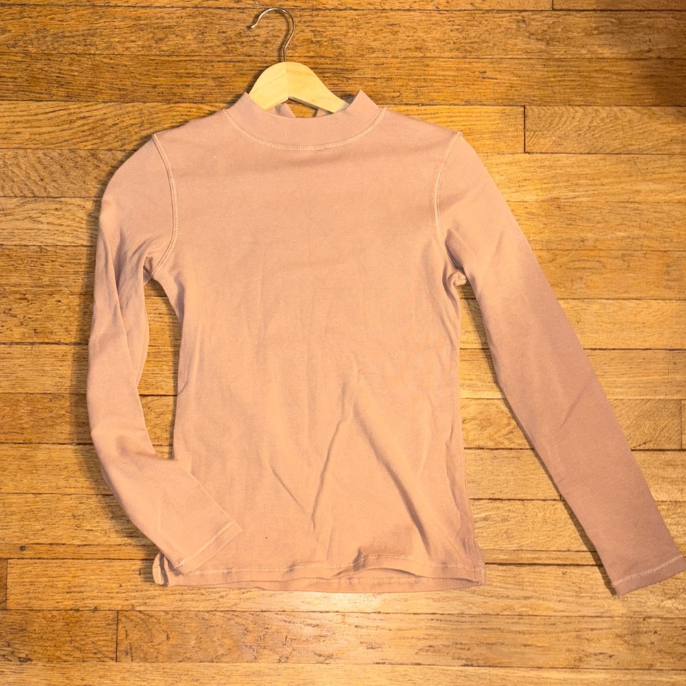 Coat Over Brand Long Sleeve Top